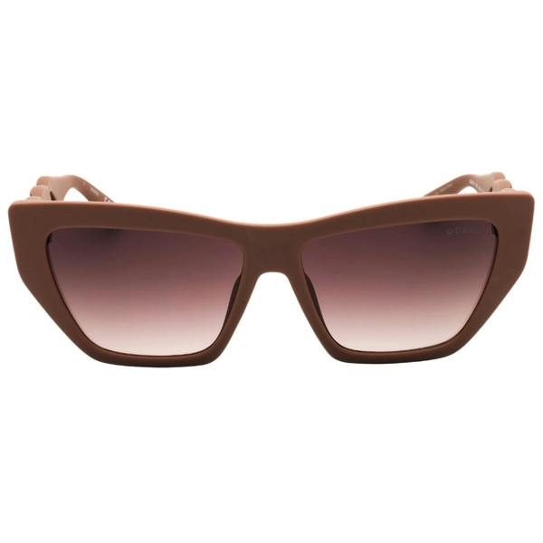 Guess GU00111 58F Matte Beige / Gradient Brown Sunglasses Female 56X14X130 One Size