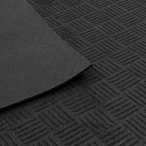 Nicoman Recycled Rubber BBQ Floor Protection Mat - Custom Sizes