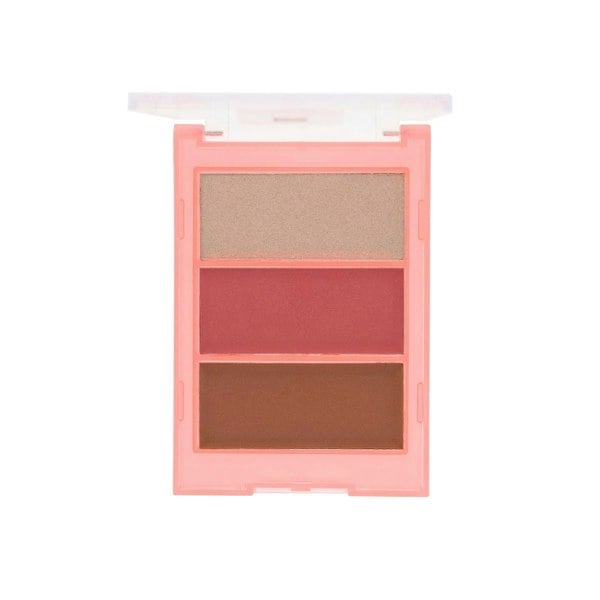 Sunkissed Mellow Aura Face Trio - Highlighter, Blusher, Bronzer