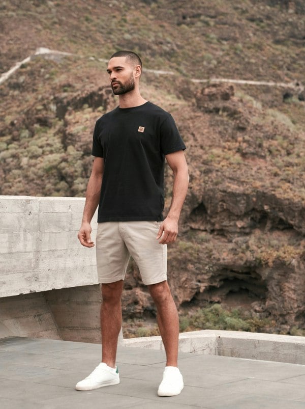 Duck and Cover Moreshore Chino Shorts Stone