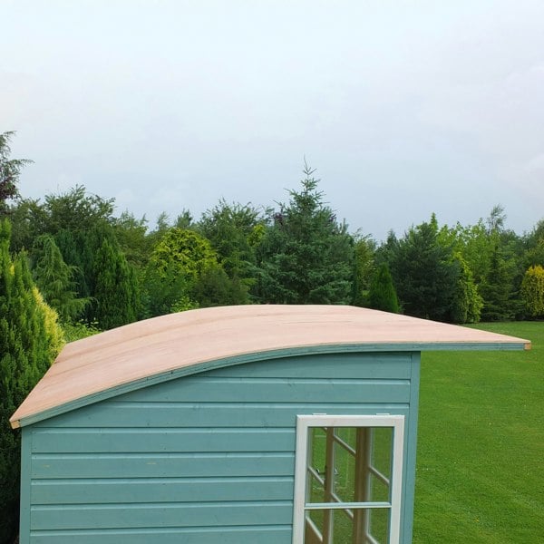 Shire Orchid 10x6G Summerhouse with curved roof - Best Shed