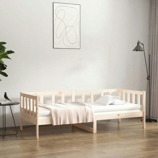 Berkfield Day Bed 80x200 cm Solid Wood Pine