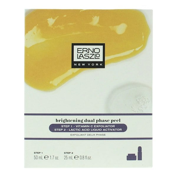 Erno Laszlo Brightening Dual-Phase Peel 2 Piece Gift Set: Exfoliator 50ml - Peel 25ml