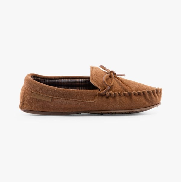 Hush Puppies CLYDE Mens Slippers Tan