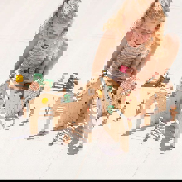 tickit Wooden Farm Set