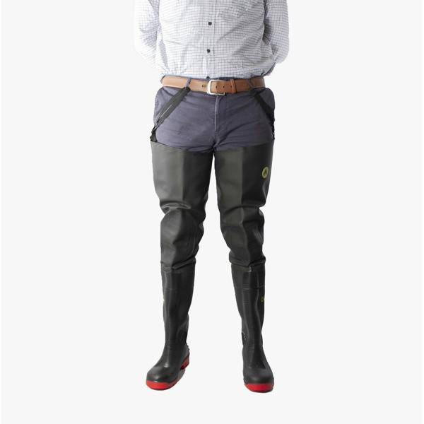 Amblers Safety RHONE Safety Thigh Waders Safety Thigh Waders in Red