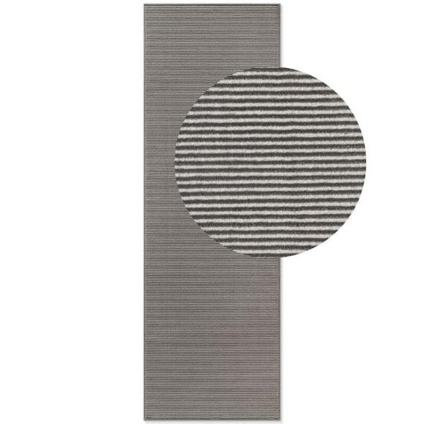 Hanse Home Perles Shortpile Grey Rug Dolomite – Modern Striped