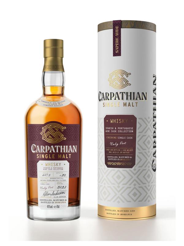 Carpathian Ruby Port Single Malt Whisky 700ml 46% ABV