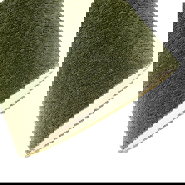 Thick Lined Textured Forest Green Velvet Lamp Shade with Satin Inner Image 3