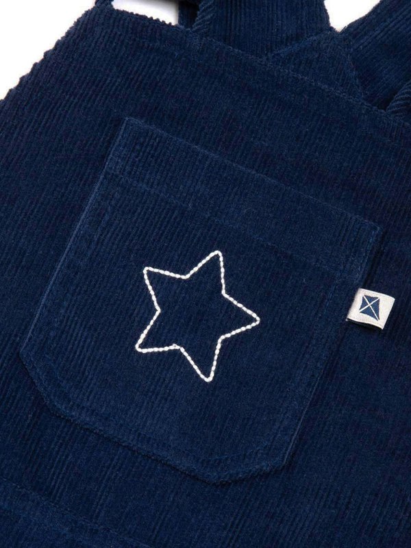 Kite Boys Organic Star Dungarees