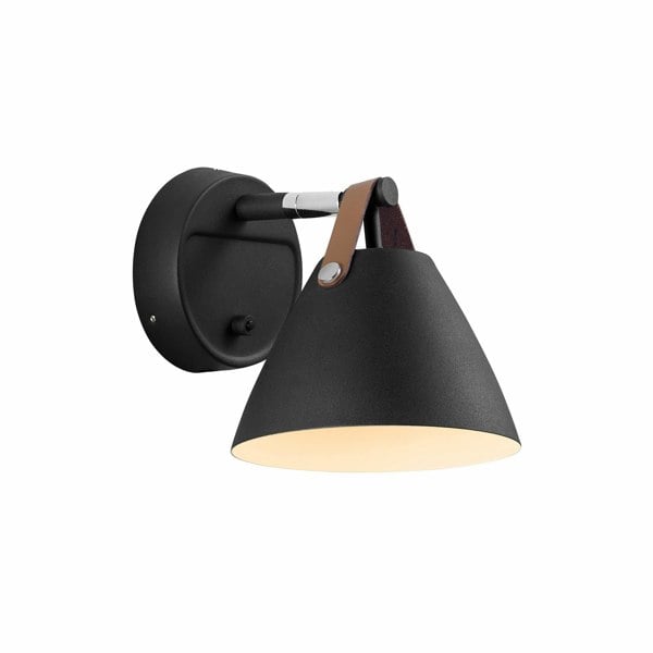 Nordlux Strap 15 | Wall light | Black