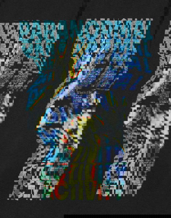 Paranormal Activity Unisex Black Trippy Short Sleeved T-Shirt