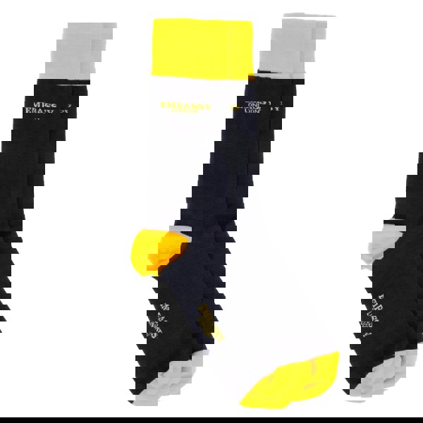 Embassy London Socktopus - Embassy Mix - Women's 3 pack cotton socks size UK 3 to 7 in brand emblem