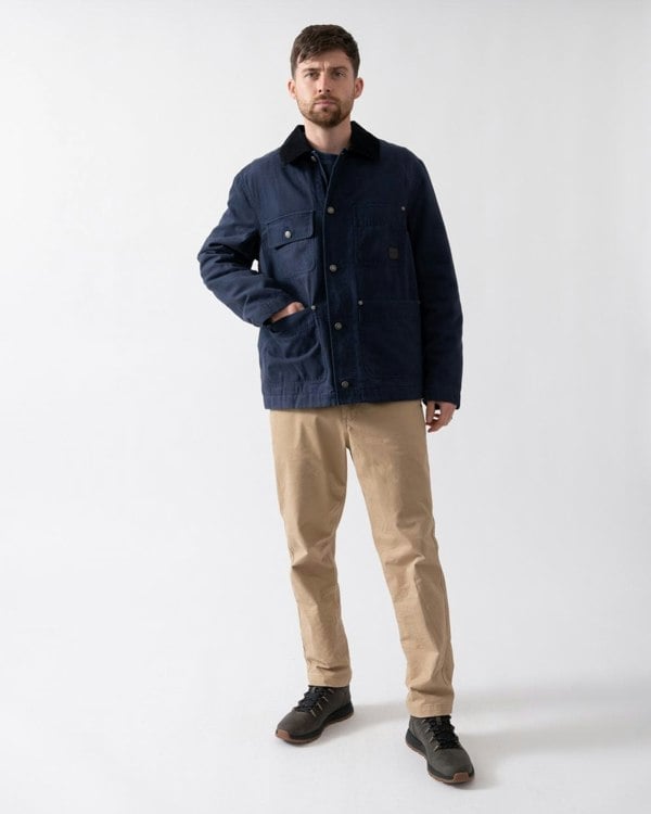 GANT Mens Cotton Work Jacket - 410 Marine
