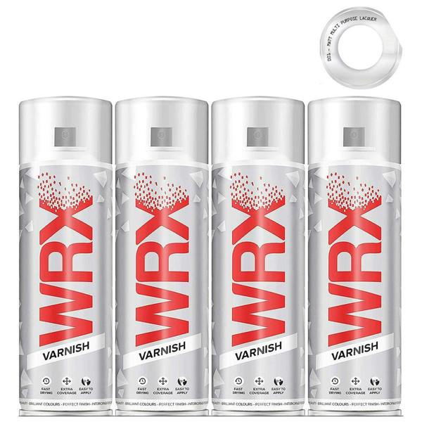 WRX 4X WRX Matt Varnish Spray Paint 400ml