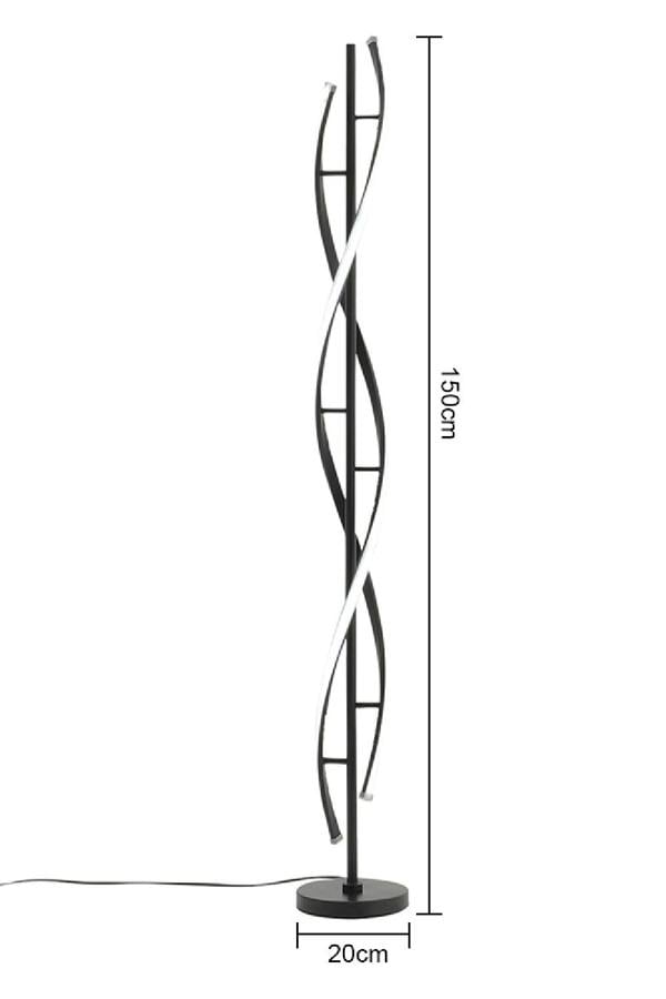 Living and Home Contemporary LED Floor Lamp