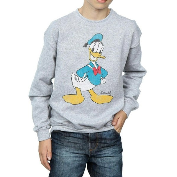 Disney Boys Classic Donald Duck Sweatshirt - Sports Grey