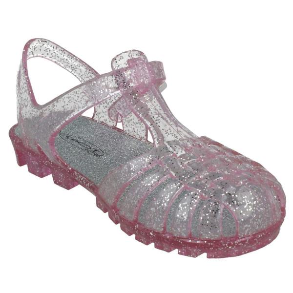 Spot On Girls Spot On Glitter Jelly Sandals H0353
