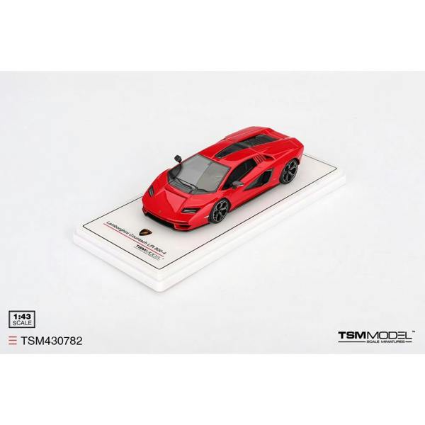 MCSlots Lamborghini Countach LPI 800-4 Rosso Mars 1:43 Scale TSM430782