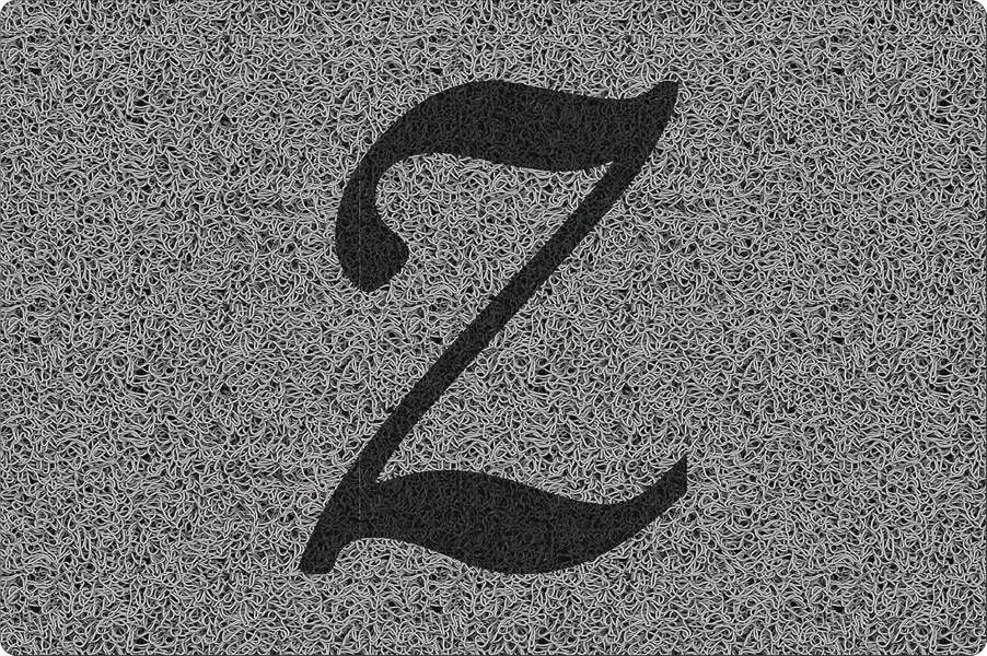 Nicoman Personalised Monogrammed Initial Letter Doormat 60 x 40cm