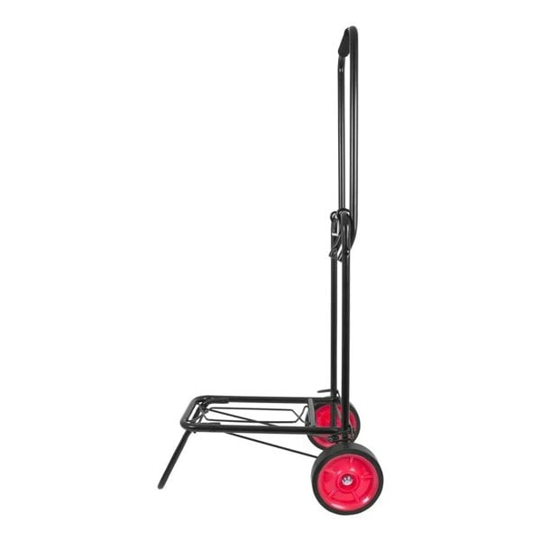 The OLPRO Festival Trolley features a large flat base, rugged wheels &  stabilsing foot on the front. Making it stable and & easy to load and unload.