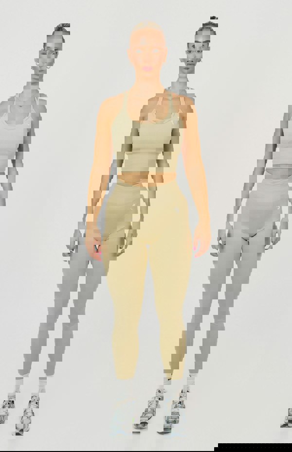 V3 Apparel Form Seamless Scrunch Leggings - Light Camel