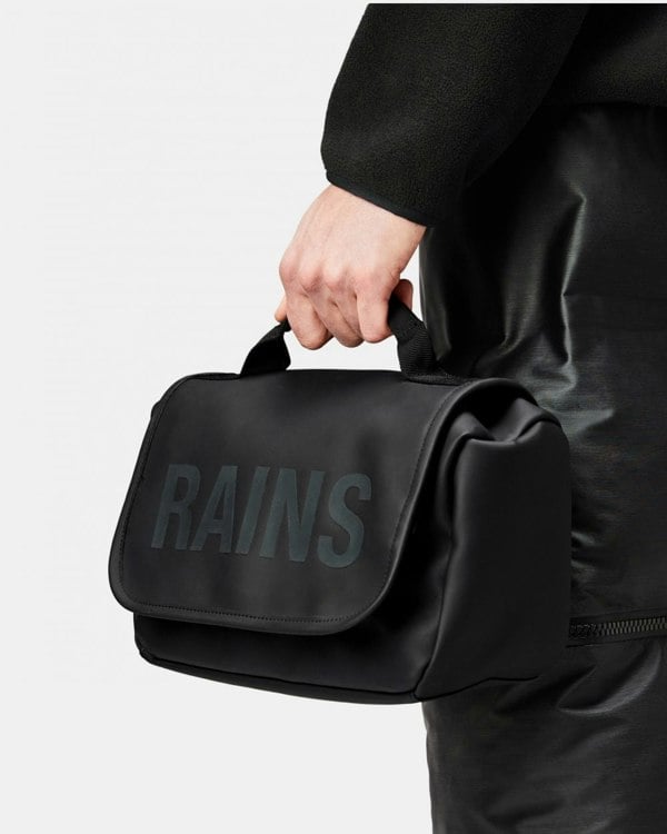 Rains Texel Wash Bag - 01 Black