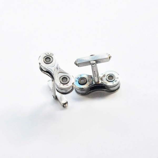 Paguro Recycled Bicycle Chain Cufflinks (3 Colours Available)