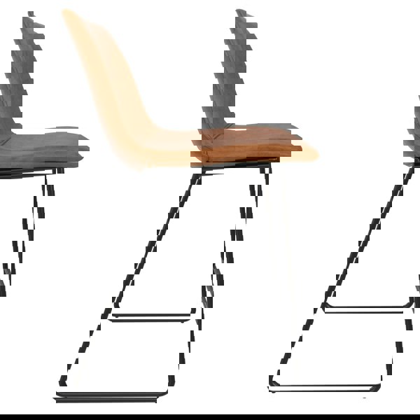 Dorel Home Bowden Barstool in PU Caramel Colour