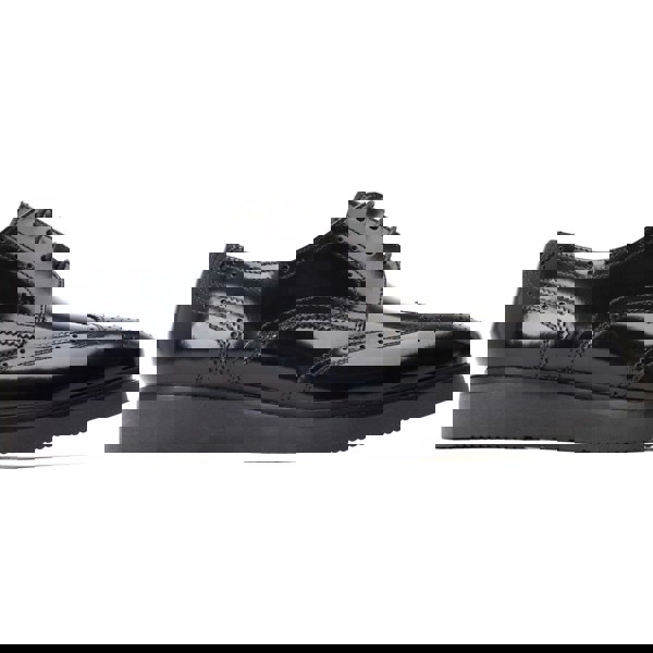 Base London Joe Leather Men's Black Brogues Shoes