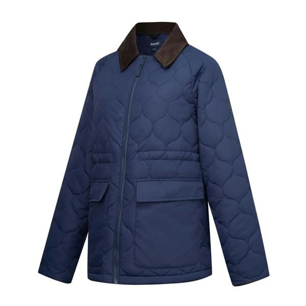 Regatta Womens/Ladies Amira Quilted Padded Jacket - Navy - 