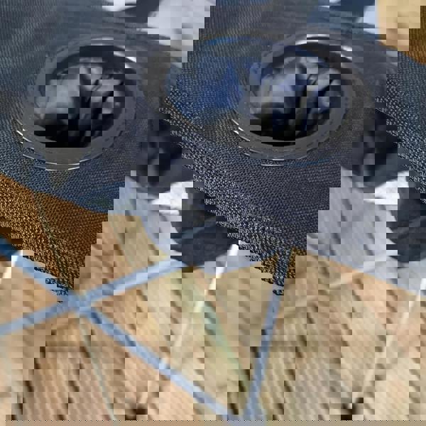 Samuel Alexander Luxury Padded High Back Folding Outdoor / Camping / Fishing Chair in Black