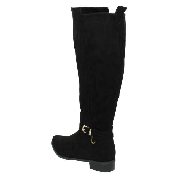Spot On Ladies Spot On Knee High Winter Boots