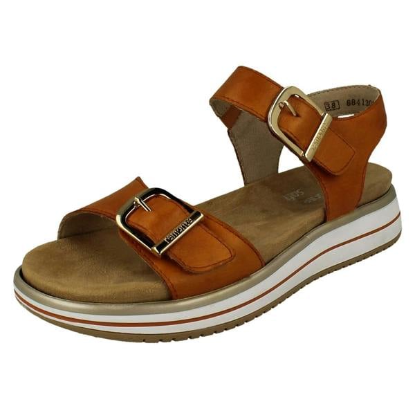 Remonte Ladies Remonte Faux Buckles Sandals D1J51