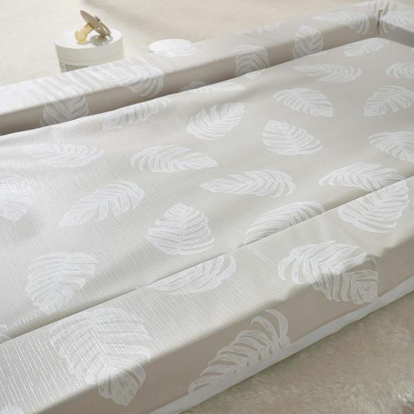 Baby Changing Mat Palm Bay - Greige - The Tiny Bed Company™