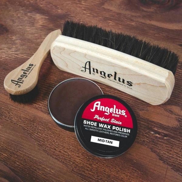 Angelus Perfect Stain Wax Polish - All-in-One Leather Shoe Care 60ml