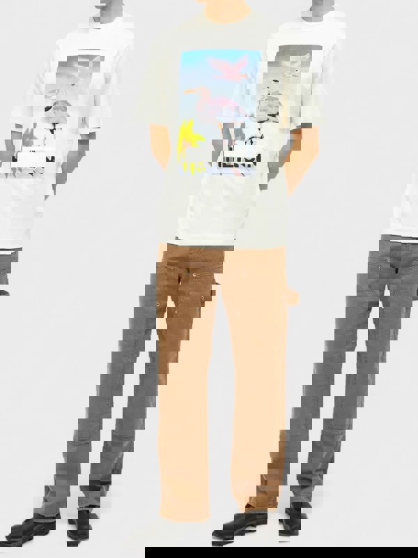 Heron Preston Censored Heron Short Sleeeve Tee White