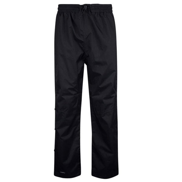 Mountain Warehouse Mens Downpour Waterproof Trousers - Black
