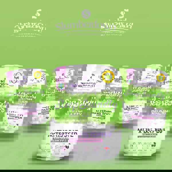 Slumberdown Sleep Soundly Anti Allergy Mattress Topper