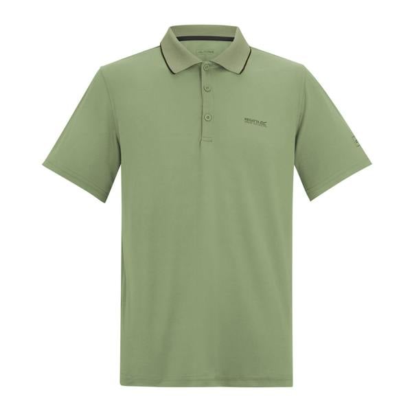 Regatta Mens Maverick V Active Polo Shirt - Light Sage - 