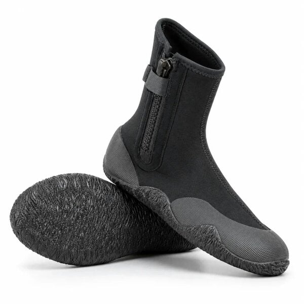 Alder Edge Adult 5mm Zipped Round Toe Wetsuit Boots | Surf & Watersports