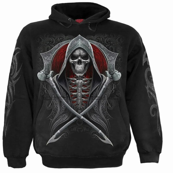 Spiral Direct Unisex Adult Reaper´s Portal Hoodie - Black