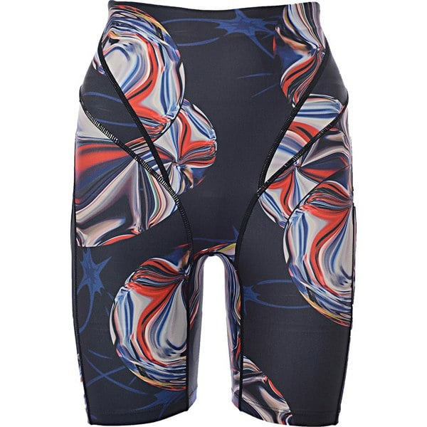 P.E Nation Ksubi x P.E Nation Womens Black Warped Bike Shorts