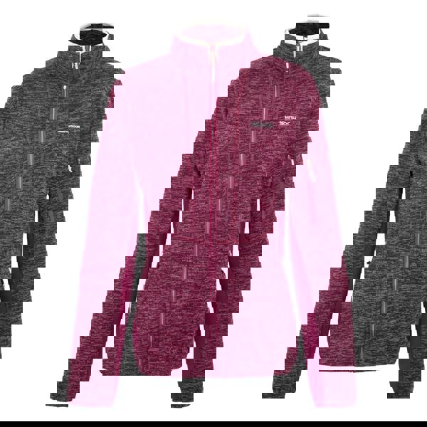 Regatta Womens Ralina Fleece Jacket - Beaujolais/Light Vanilla