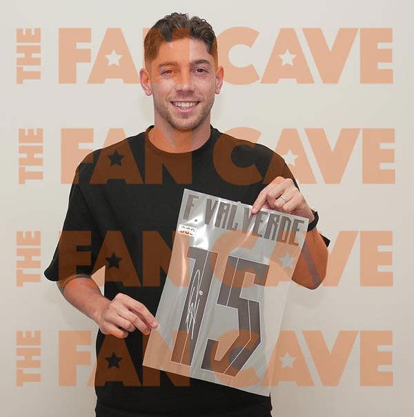 Federico Valverde Signed Uruguay Elite Frame