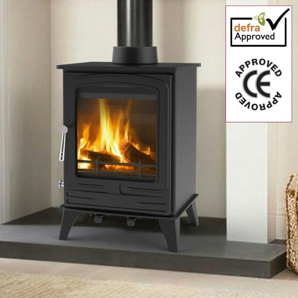 RoyalFire Royal Fire 4.2kW Steel Eco Multifuel Stove