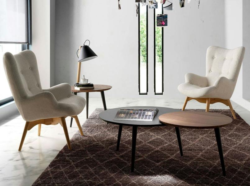 Angel Cerdá Beige Fabric Armchair 5023