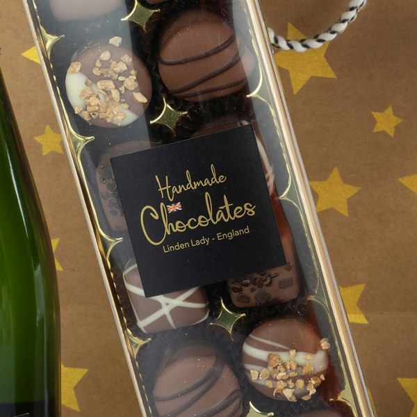 Virginia Hayward Champagne & Chocolates Gift Set