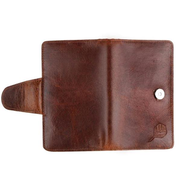 Buffalo Leather Darts Wallet - alternative angle