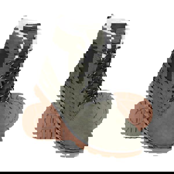 Mountain Warehouse Childrens/Kids Chestnut Borg Waterproof Casual Boots - Khaki Green - 